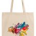 Custom Convention Tote Bag Full Color Transfer