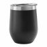 Custom Wine Tumbler - 12oz Stainless Steel Vacuum Insulated  Black 3