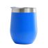 Custom Wine Tumbler - 12oz Stainless Steel Vacuum Insulated  Light Blue