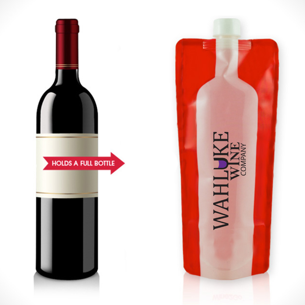 Custom Foldable Wine Bottle CM003 Use