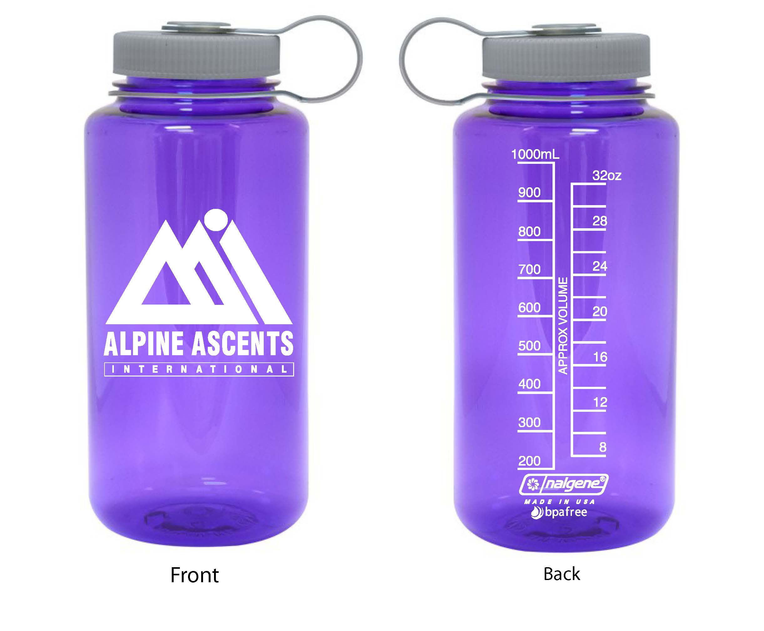 Bison Printing | Custom 32 OZ. NALGENE TRITAN Wide Mouth Water Bottle