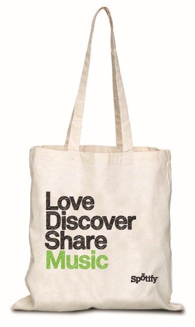 Custom Convention Tote Bag Screen Printed