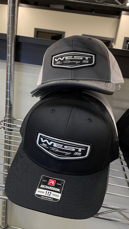 West Racing Hats