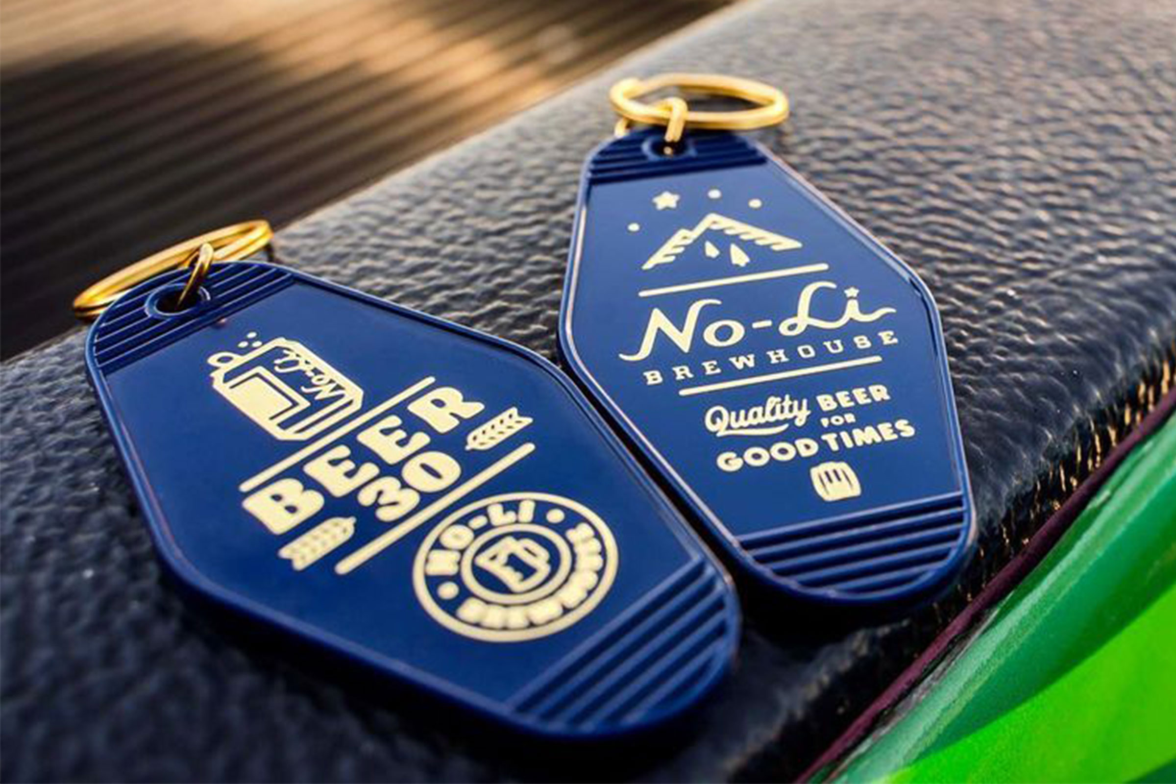 Bison Printing Custom Motel Keychains